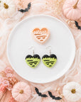 Spooky Hearts Collection | Frankenstein, Girl, Ghost, Pumpkin Halloween Heart