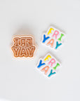 Days of the Week Clay Cutters | Teacher and School Earrings | Fri-Yay