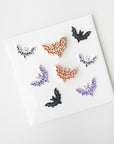 Embossed Bat | Fall 2026 Halloween Clay Cutter, Polymer Tool - Textured Detail, 30/35/40mm