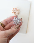 Nordic Poinsettia - Embossed Snowflake - Holiday Clay Cutter 2026