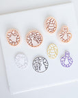 Stained Glass Collection | Ghost, Potion Bottle, Cat and Candy Corn Clay Cutter
