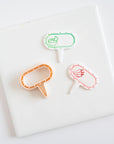 Charcuterie, Garden or Herb Marker - Clay Cutter