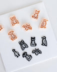 Spooky Season Skeletons | Porch Goose, Cat, Dog, Bat, Frog and Crow