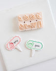 Flavor/Sides Stamps - Companion Stamps