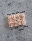 Herb Stamps - Companion to our Herb Markers - Set of 8