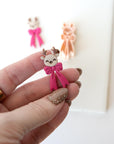 Reindeer Bow - Embossed Christmas - Holiday Clay Cutter 2026