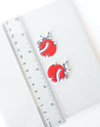 Spicy Holiday Kitten Holding Ornament - Christmas Clay Cutter 2026