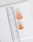 Ghost Holding Friends | Halloween Embossed Animal with Ghost Clay Cutter