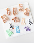 Spooky Season Skeletons | Porch Goose, Cat, Dog, Bat, Frog and Crow