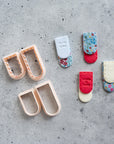 Page Bookmarks - Short Page Bookmark Clay Cutters for Bookish Fans
