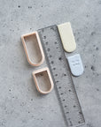 Page Bookmarks - Short Page Bookmark Clay Cutters for Bookish Fans