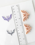 Embossed Bat | Fall 2026 Halloween Clay Cutter, Polymer Tool - Textured Detail, 30/35/40mm
