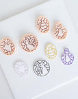 Stained Glass Collection | Ghost, Potion Bottle, Cat and Candy Corn Clay Cutter
