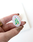 Flounce Christmas Cameo - Holiday Clay Cutter 2026
