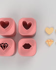 Micro Cutters Valentine's Day Set (5 Cutters)
