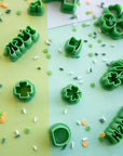 Micro Cutters St. Patrick's Day Set: Micro Hat, Micro Shamrock and Micro Pot of Gold