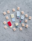 Small Bookmark Stamps - Short Book mark Clay Stamp for Bookish Fans