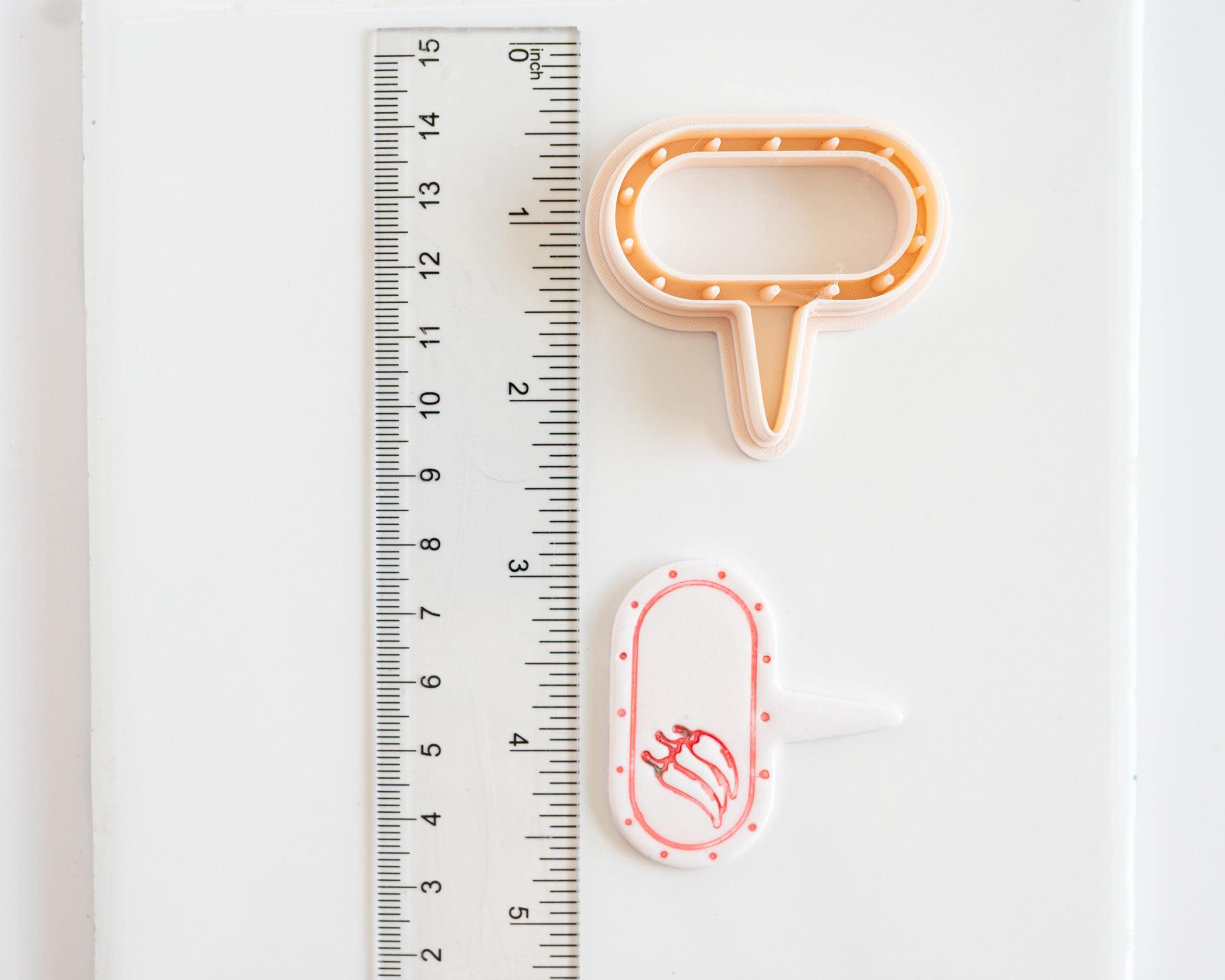 Charcuterie, Garden or Herb Marker - Clay Cutter