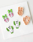 Ghost Cactus | Halloween South West styled clay cutter with cacti