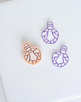Stained Glass Collection | Ghost, Potion Bottle, Cat and Candy Corn Clay Cutter