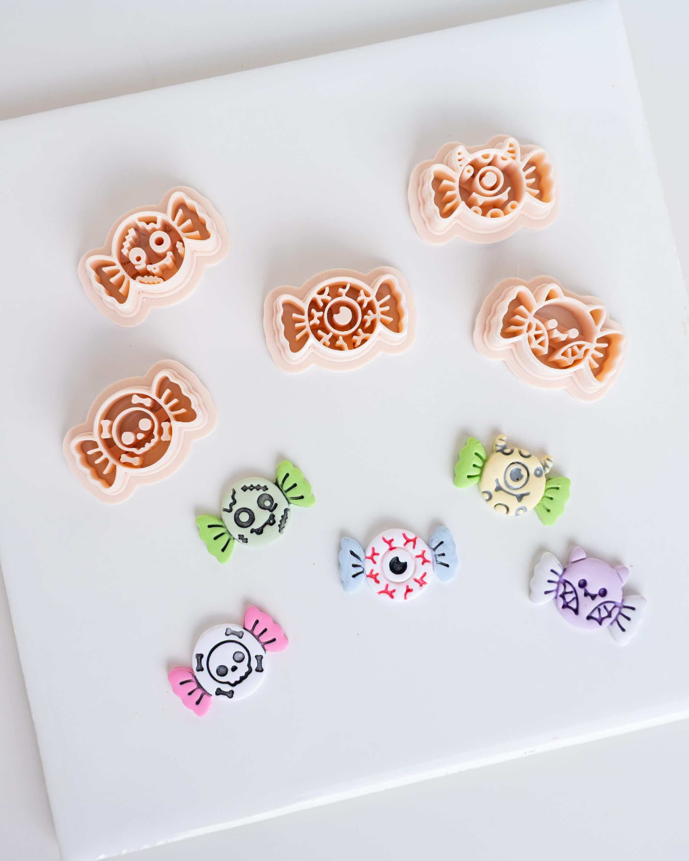 Goulish Halloween Candy | Monster, Eyeball, Frankenstein, Skull, Bat