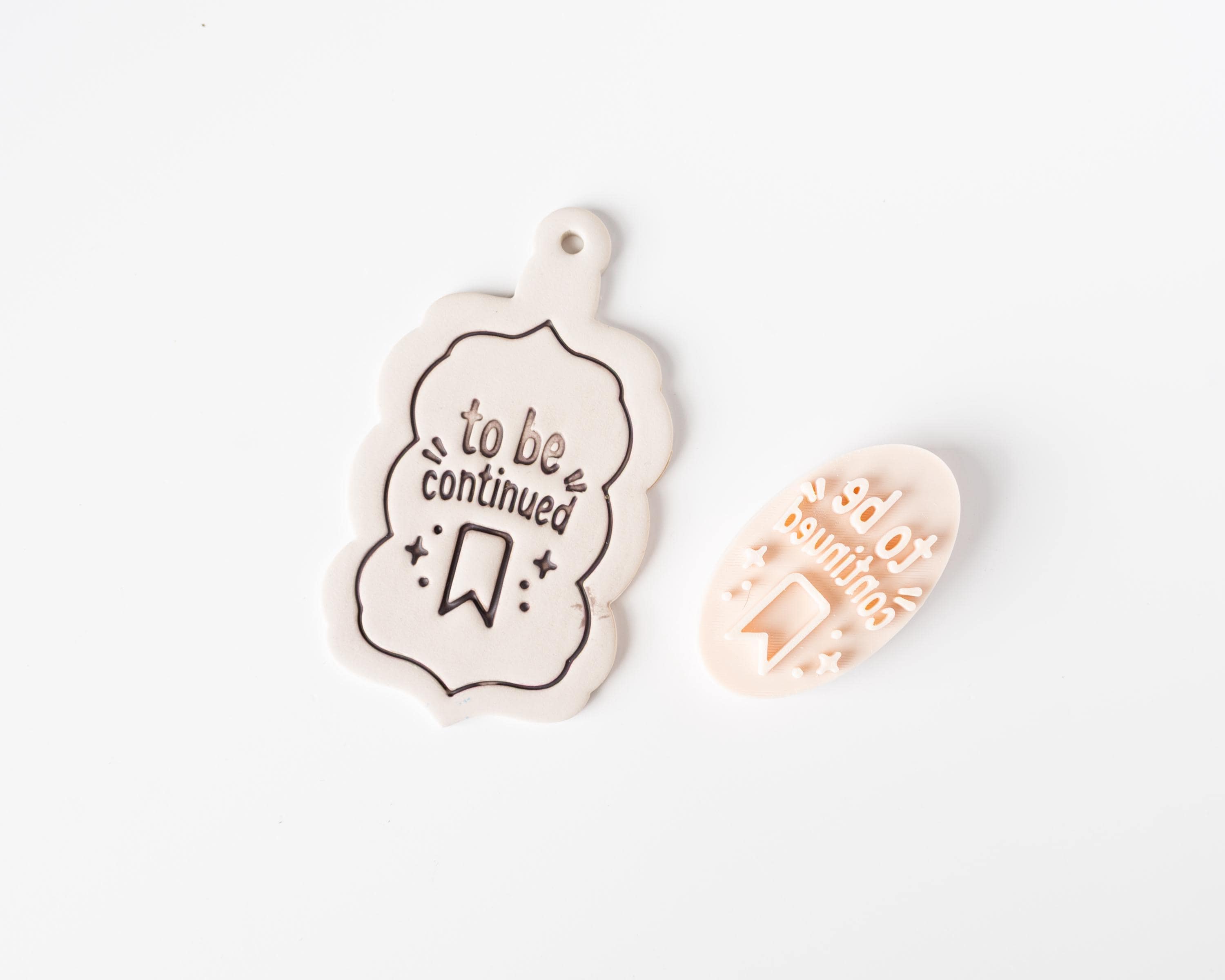 Book Charm Stamps - Bookmark Stamp for Bookish Fans