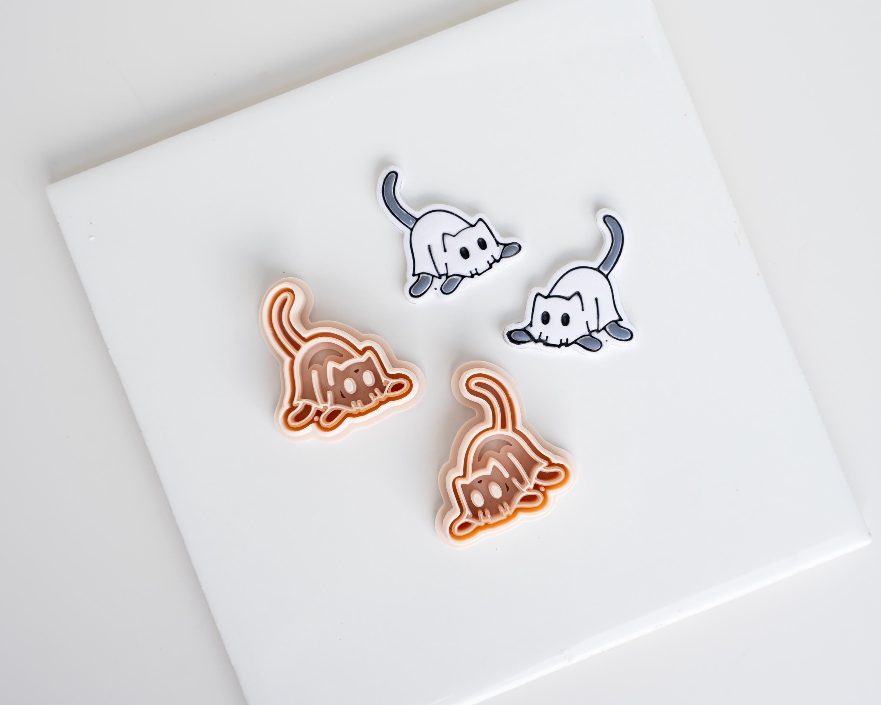 Halloween Character Collection | Cherry Ghosts, Cat Ghost, Bookish and Turtle