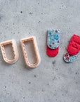 Page Bookmarks - Short Page Bookmark Clay Cutters for Bookish Fans