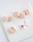 Mahjong Tile Stamps & Blank Tile