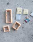 Page Bookmarks - Short Page Bookmark Clay Cutters for Bookish Fans