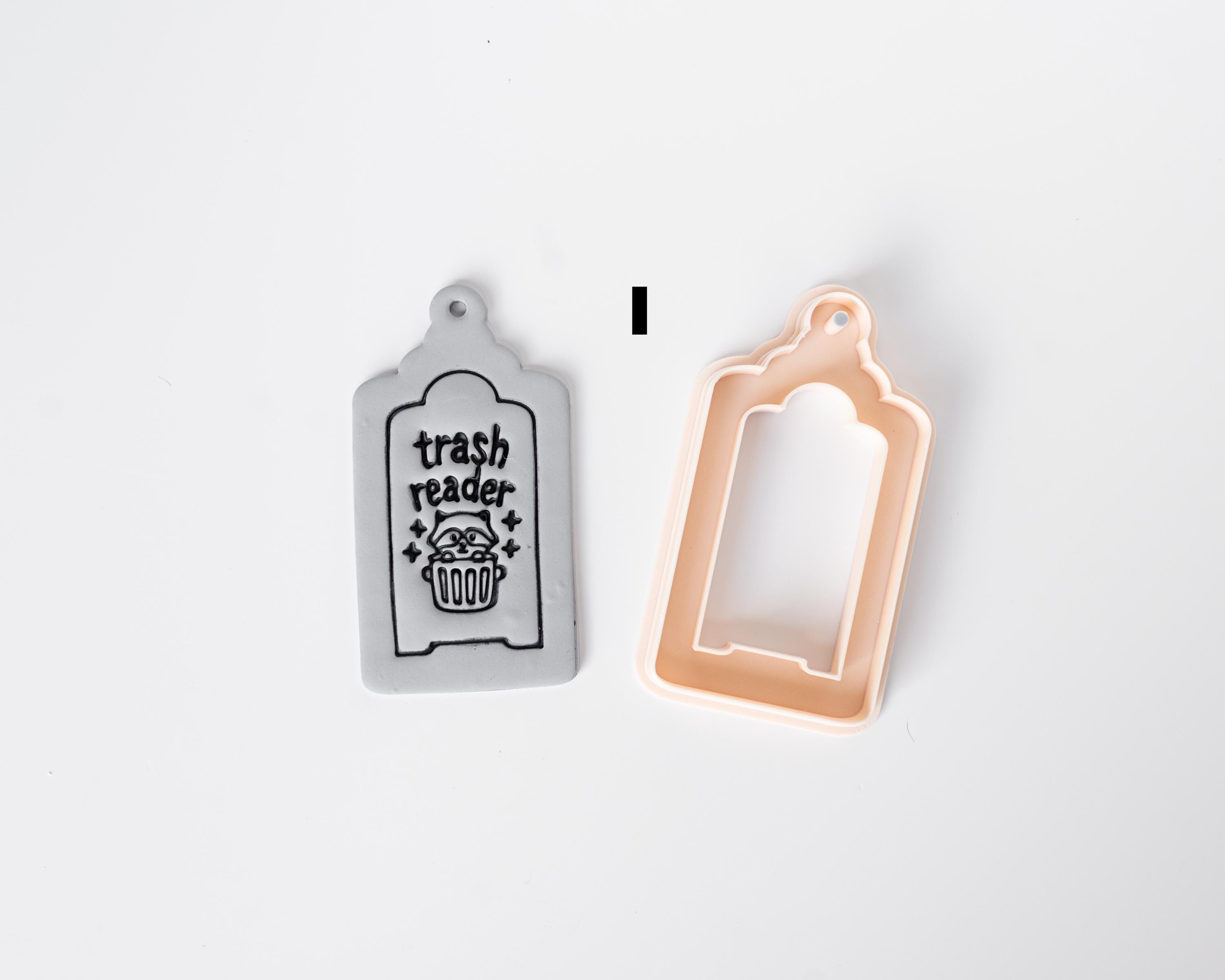 Book Charm Frames - Framing Clay Cutters for Bookish Fans