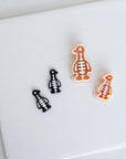 Spooky Season Skeletons | Porch Goose, Cat, Dog, Bat, Frog and Crow