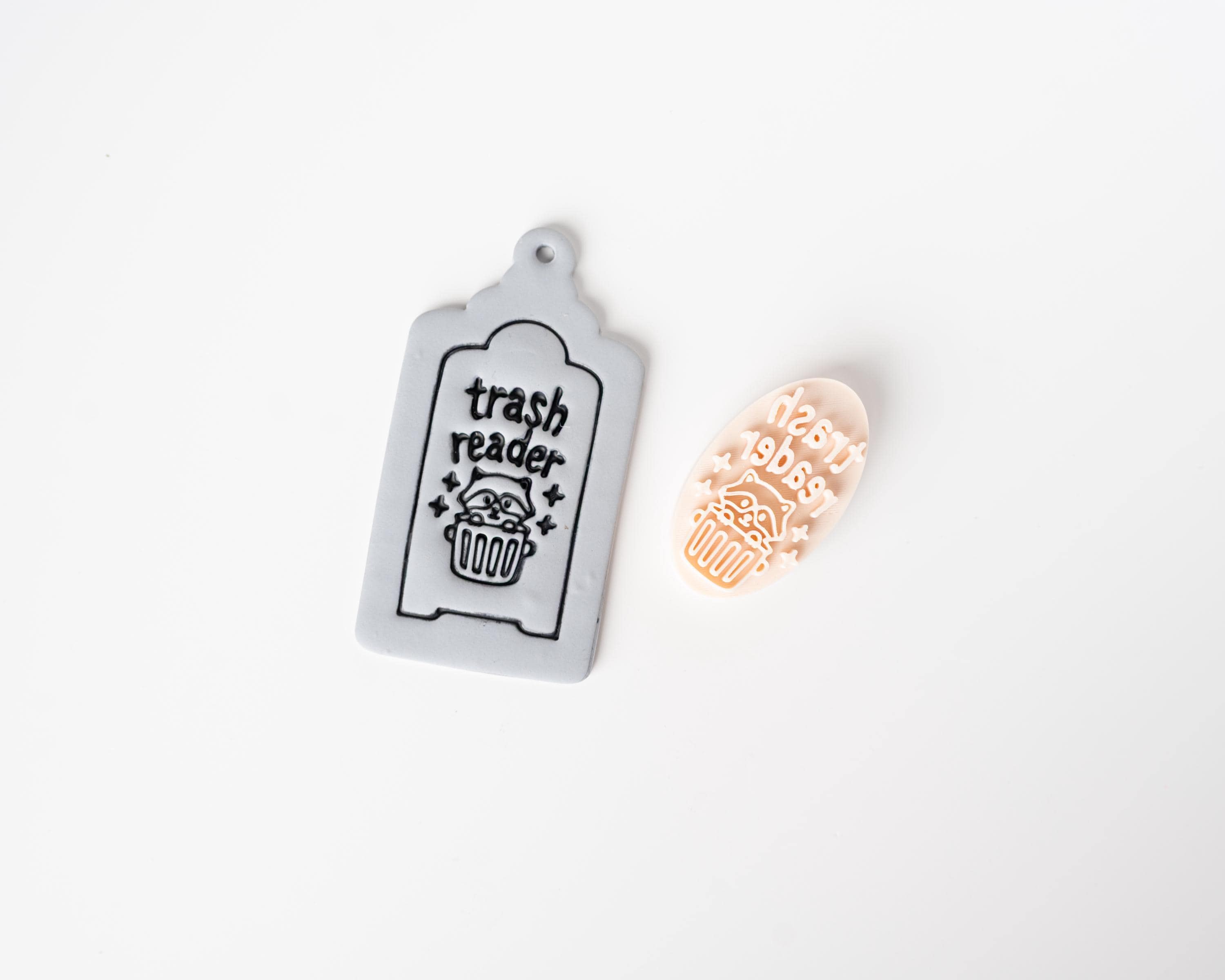 Book Charm Stamps - Bookmark Stamp for Bookish Fans