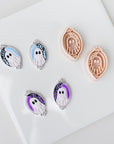 Ornate Halloween Cameo Collection | Ghost, Skull Cherries, Spiderweb Ghosts