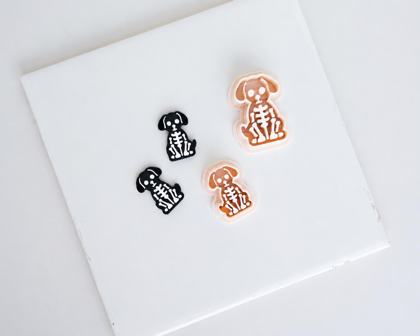 Spooky Season Skeletons | Porch Goose, Cat, Dog, Bat, Frog and Crow