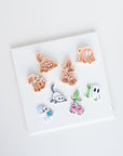 Halloween Character Collection | Cherry Ghosts, Cat Ghost, Bookish and Turtle