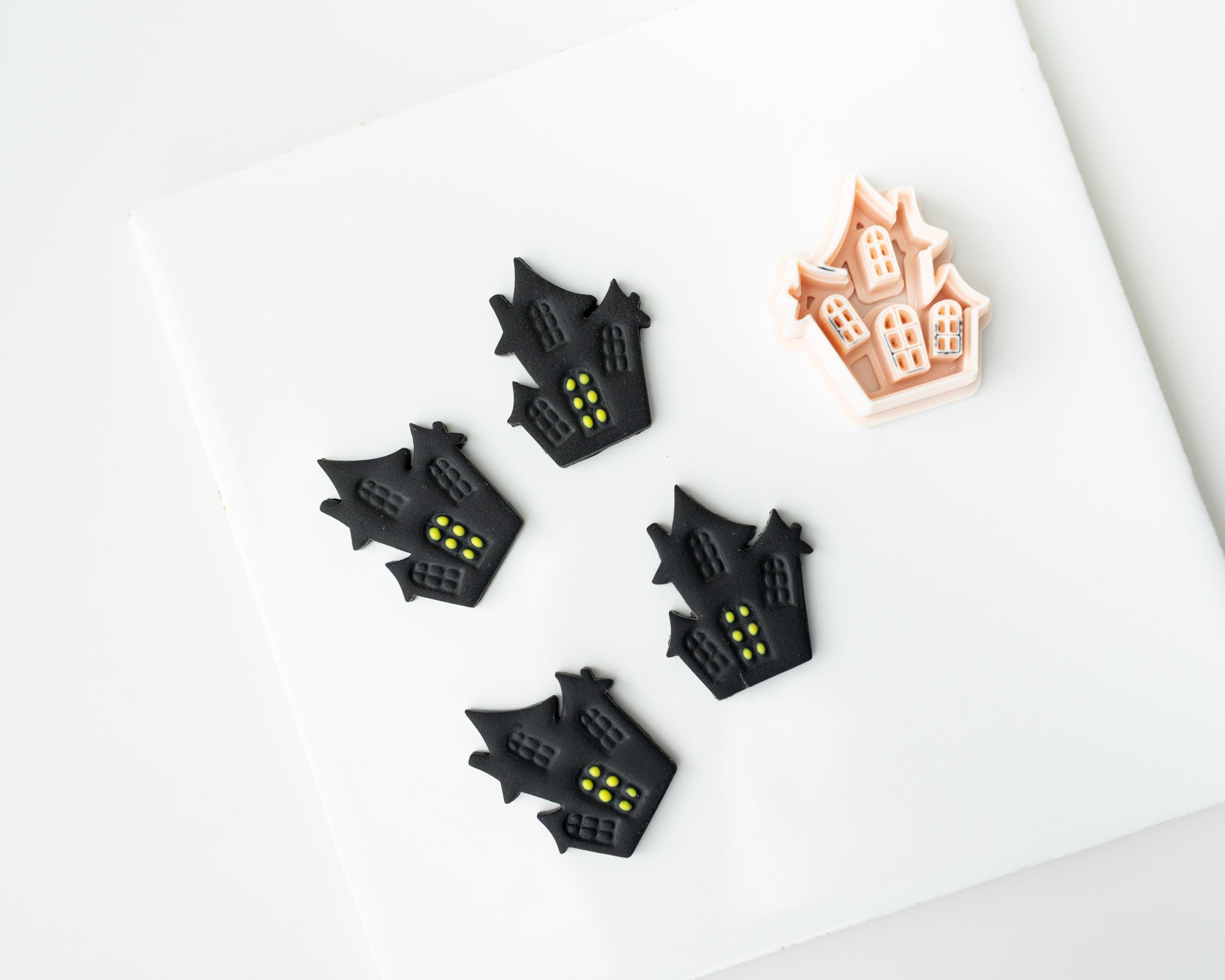 Haunted House | Halloween Gothic styled clay cutter
