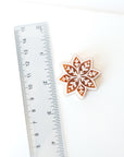 Nordic Poinsettia - Embossed Snowflake - Holiday Clay Cutter 2026