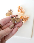 Sleeping Woodland Reindeer - Holiday Clay Cutter 2026