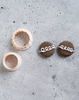 Cupcake 2-Piece Clay Cutter Set, Retro Dessert Shape - Polymer Modeling Tools | PLA, Multiple Sizes 20mm-35mm
