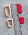 Page Bookmarks - Short Page Bookmark Clay Cutters for Bookish Fans