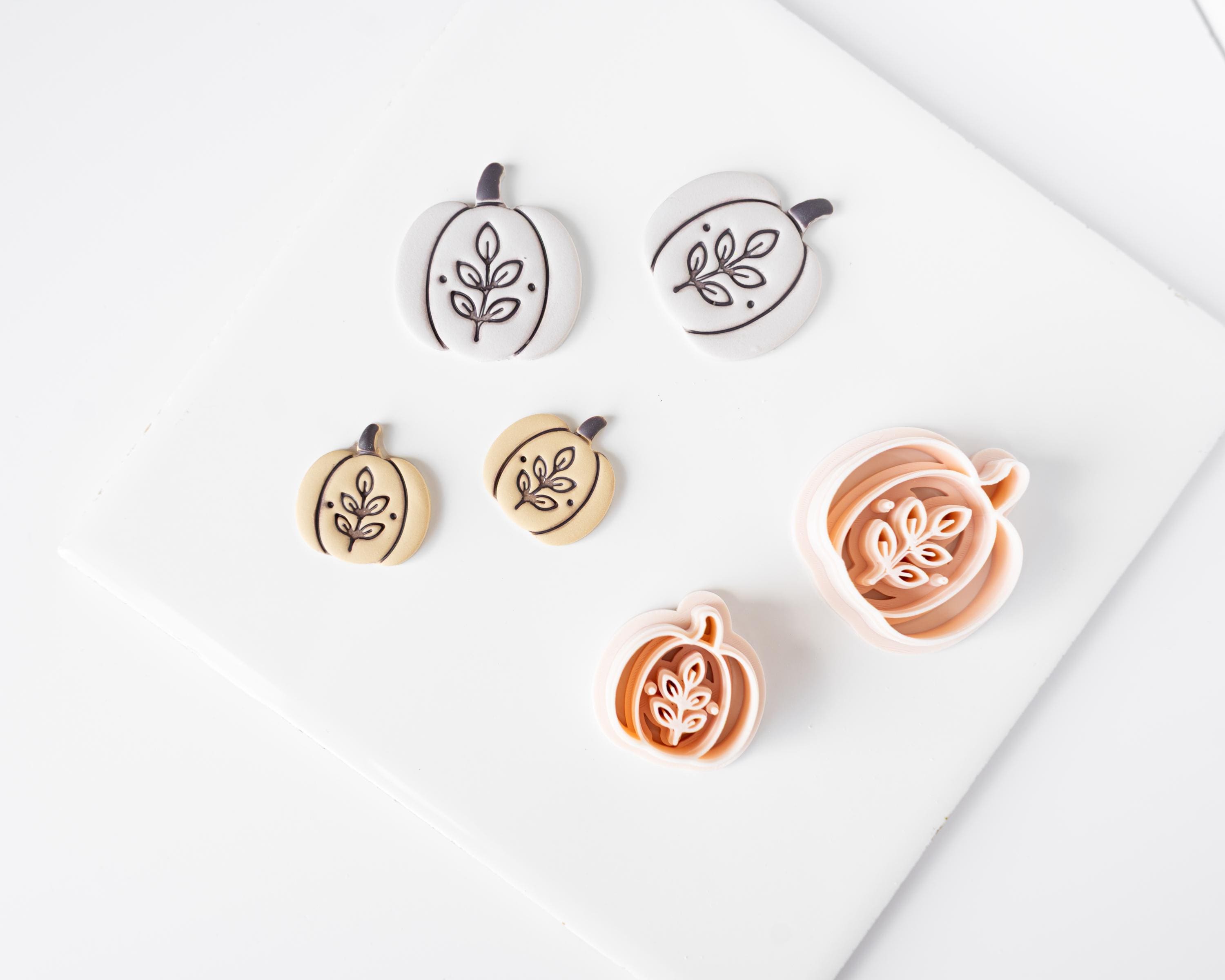 Autumn Pumpkin - Leaf Embossed Fall Pumpkin
