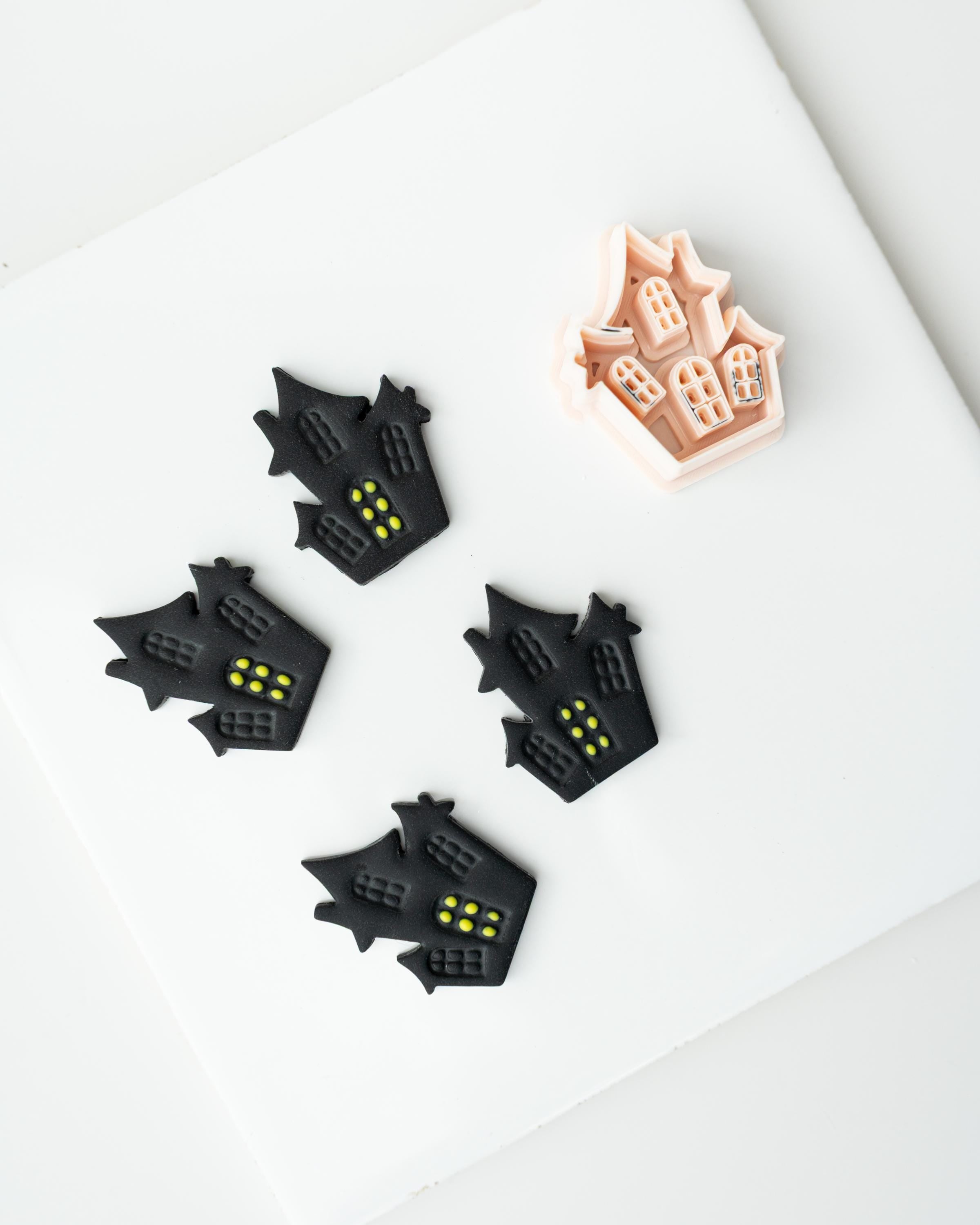 Haunted House | Halloween Gothic styled clay cutter