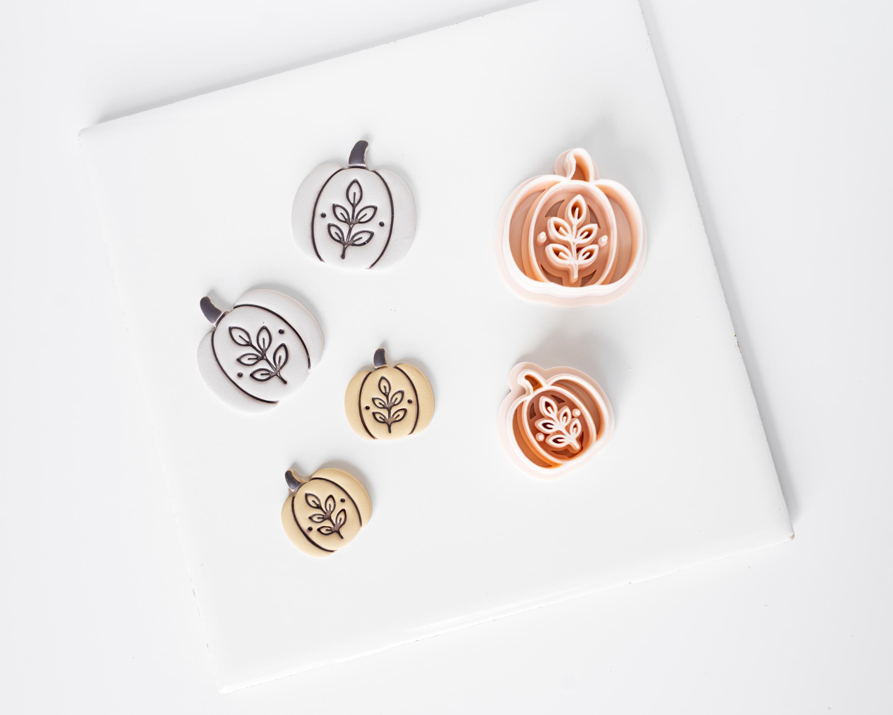 Autumn Pumpkin - Leaf Embossed Fall Pumpkin
