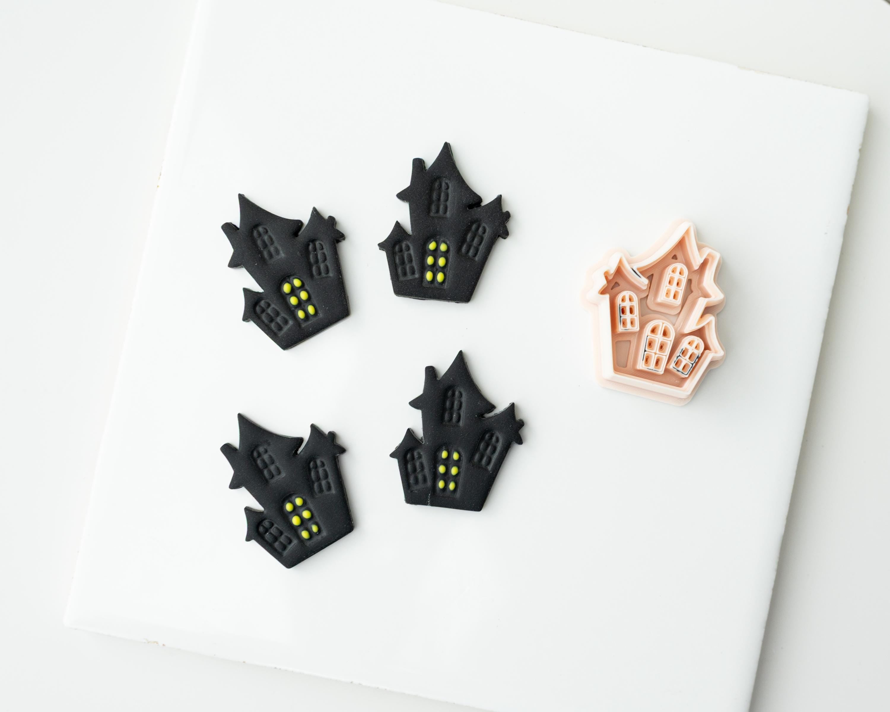Haunted House | Halloween Gothic styled clay cutter