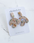 Terrazzo Statement Earrings