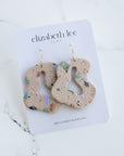 Terrazzo Statement Earrings