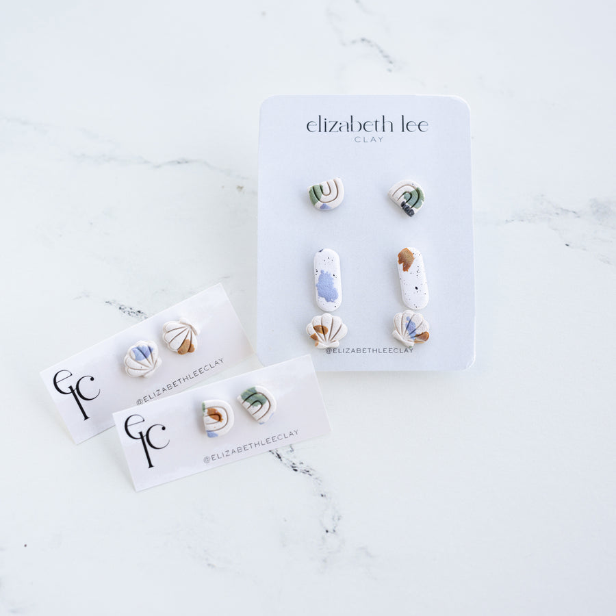 Terrazzo Statement Earrings