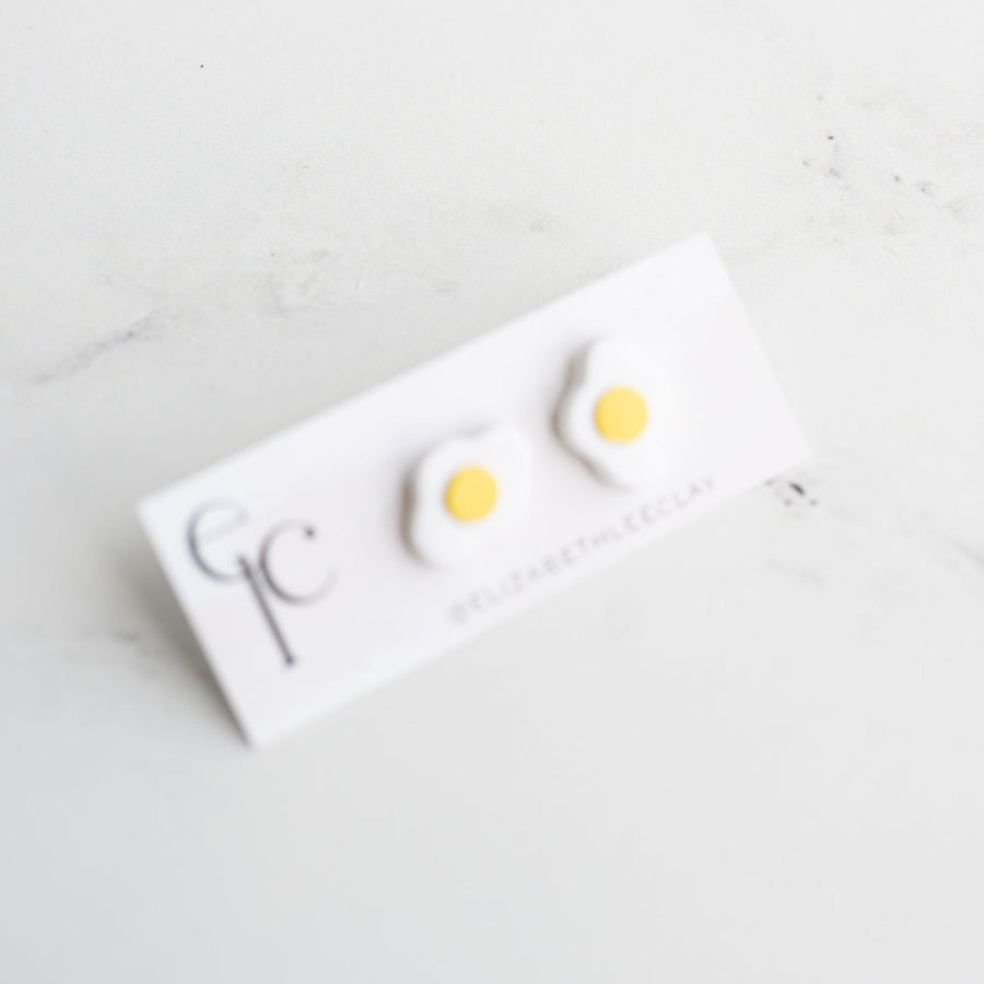 Fried Egg studs