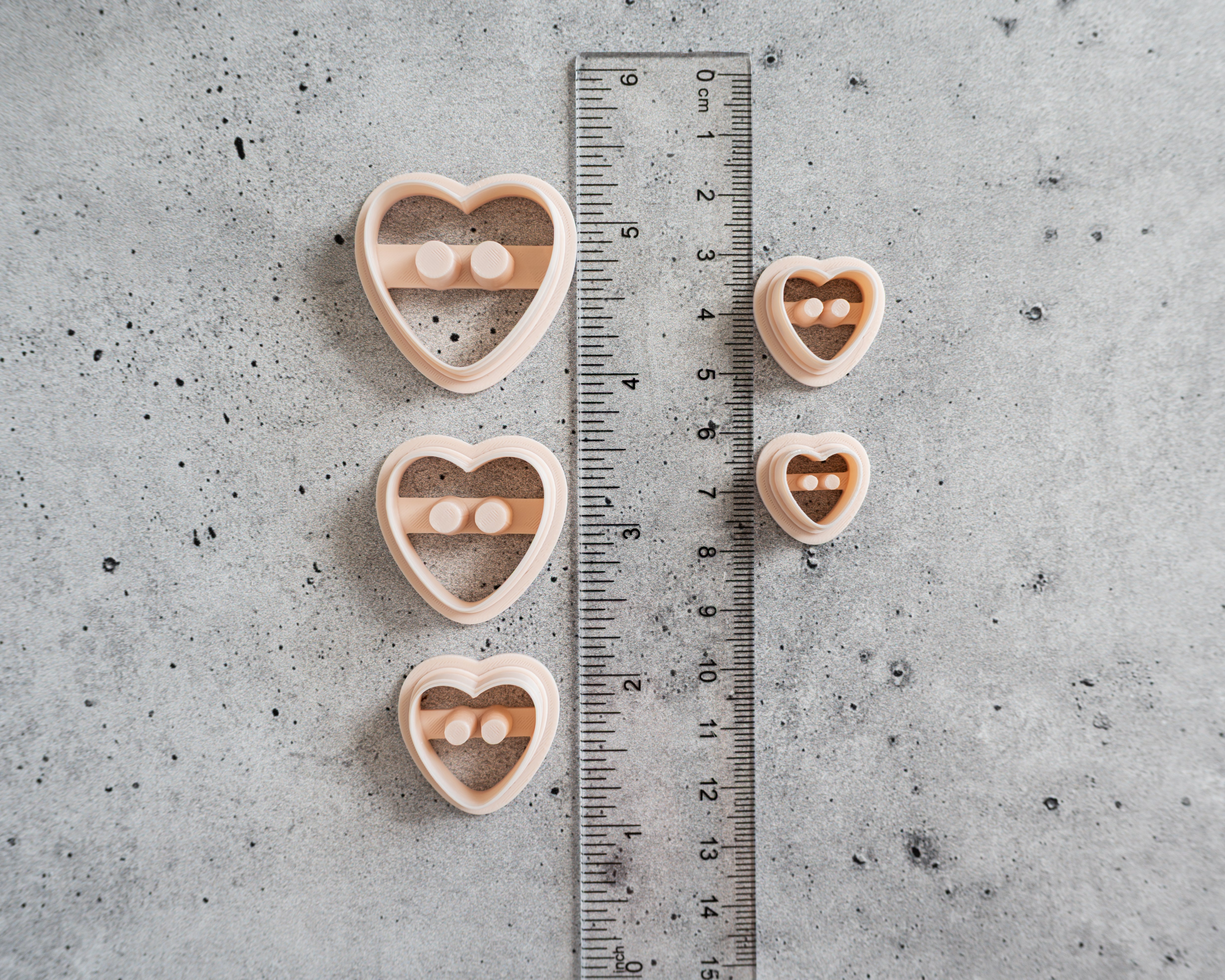 Button Shape Clay Cutters: Embossed and Cut